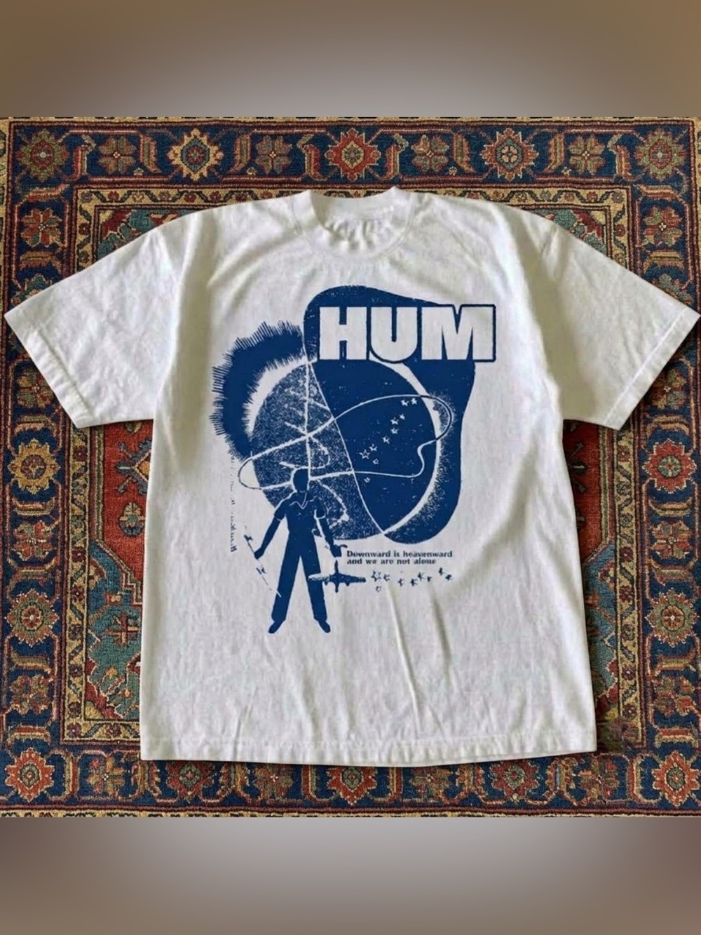 Hum Downward Is Heavenward And We Are Not Alone Graphic T-Shirt